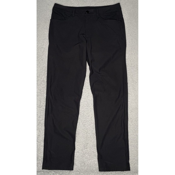 lululemon athletica Other - Lululemon ABC Chino Pants Mens 32 Stretch Athletic Black Slim‎ Fit